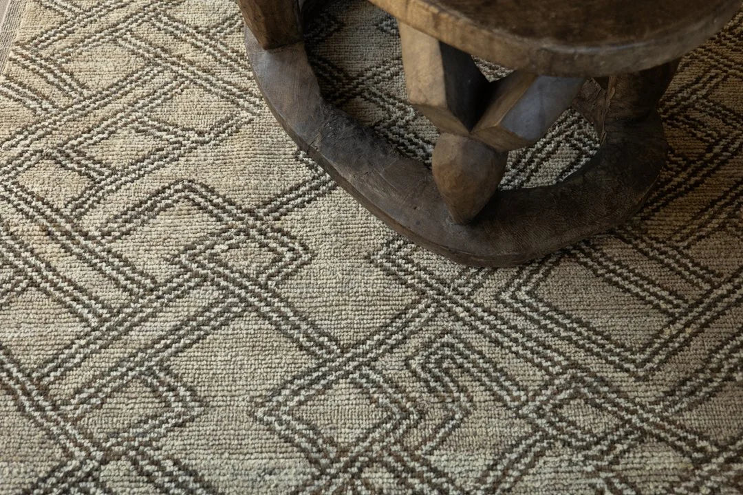 Detail of Journey’s pattern beneath a sculptural object